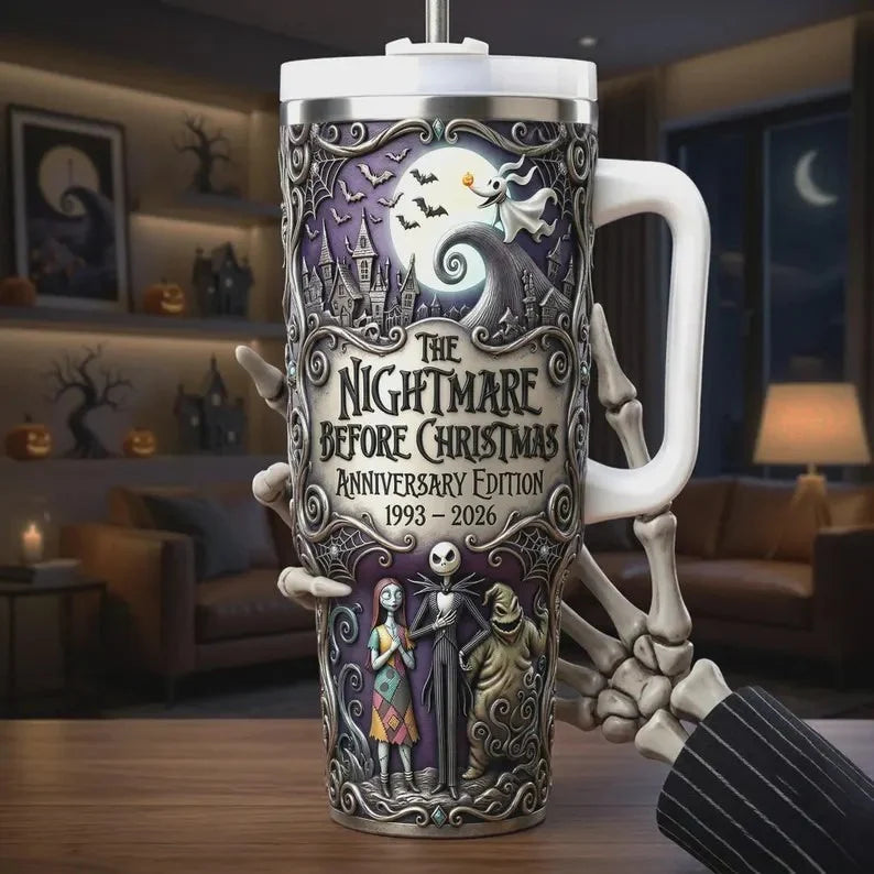 "The Nightmare Before Christmas" 33rd Anniversary Tumbler