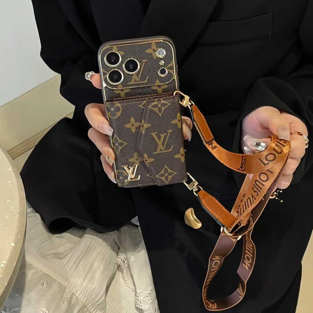 Luxury Card Holder Crossbody Phone Case