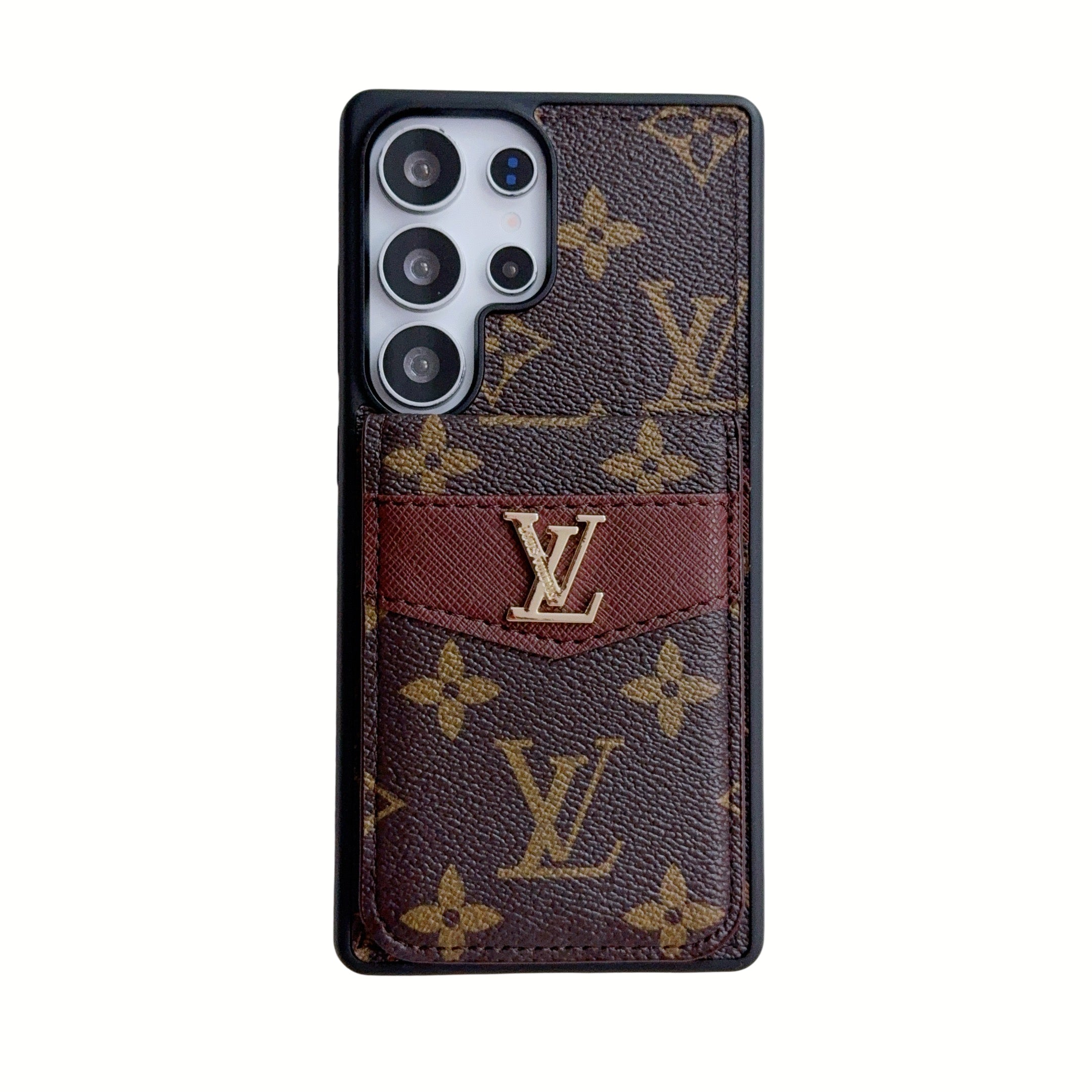 LV BLACK MONOGRAM CARDHOLDER FULLY COVERED