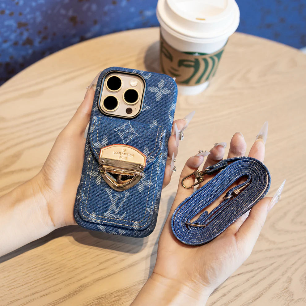 Stylish Denim Luxe Phone Case