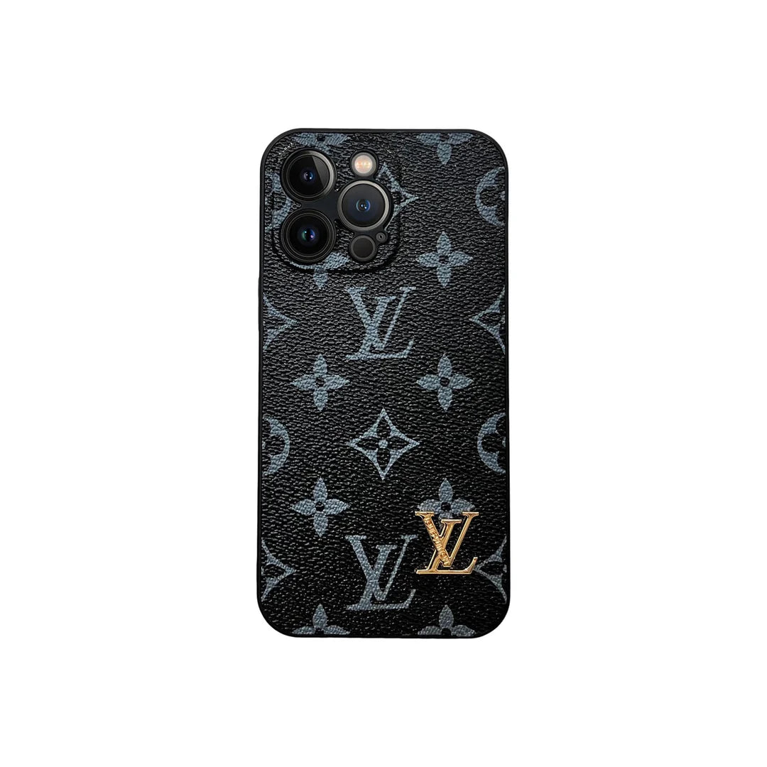 BLACK LV MONOGRAM CUSTOM SIDE