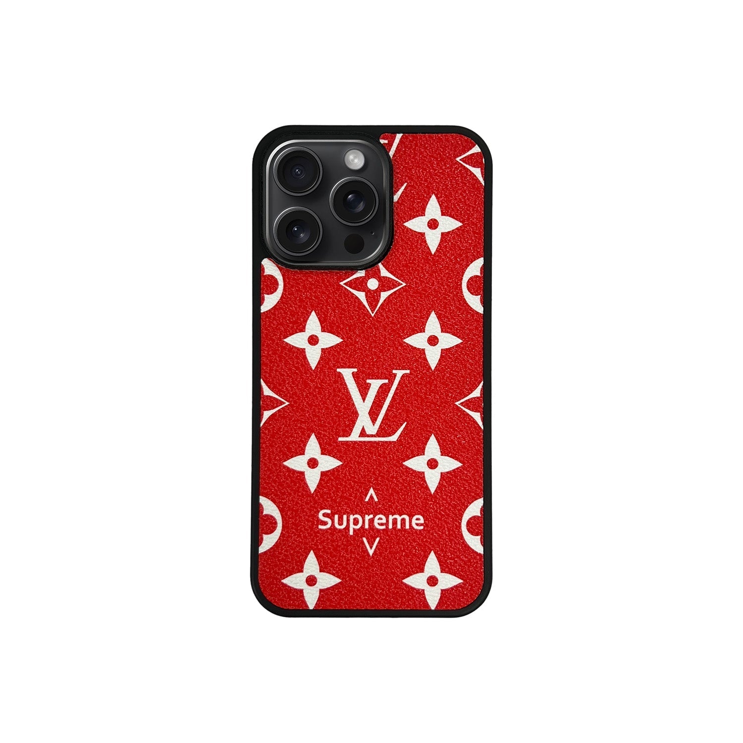 LVxSUP RED MONOGRAM